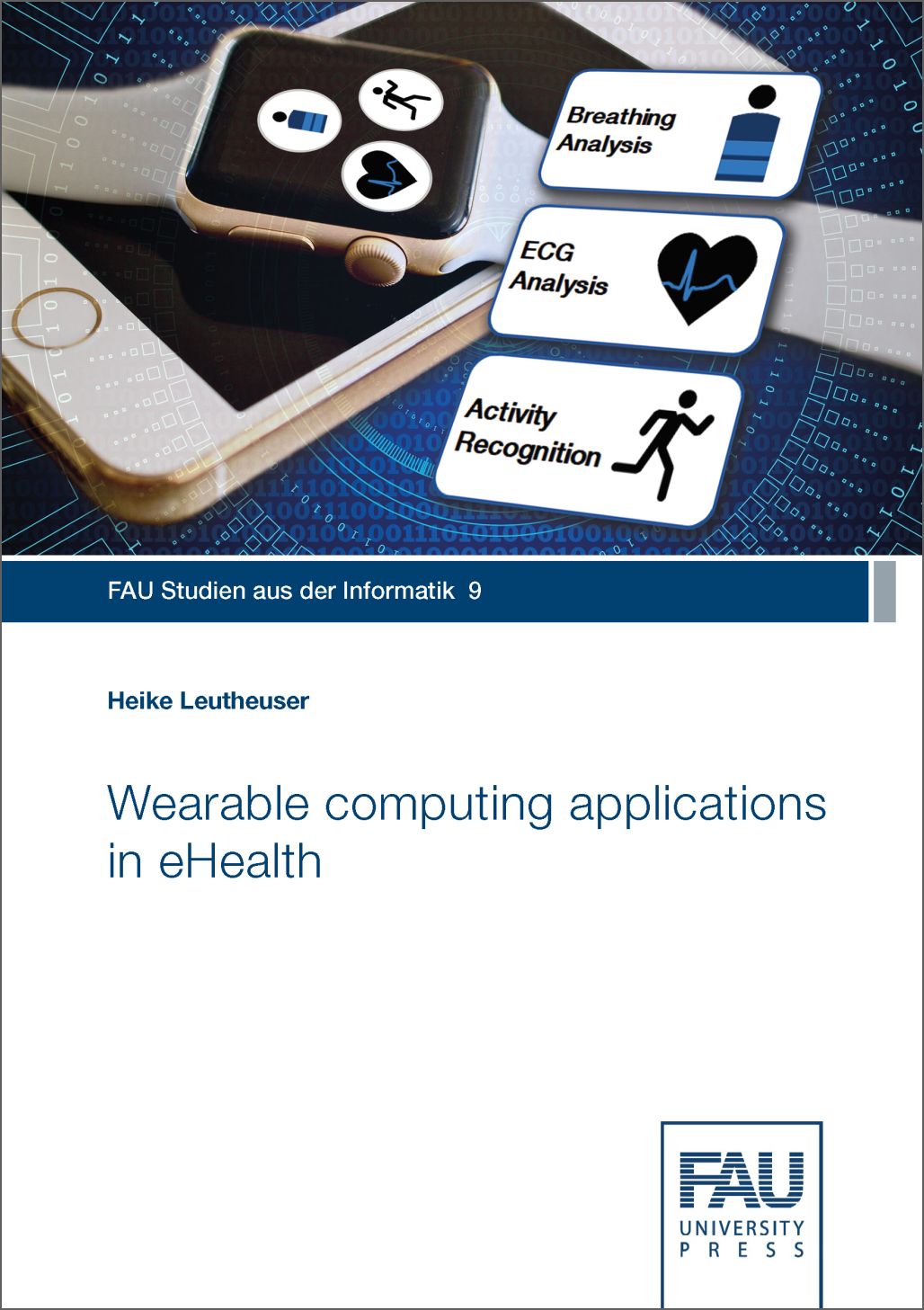 Cover von Wearable computing applications in eHealth