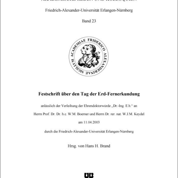 Festschrift über den Tag der Erd-Fernerkundung