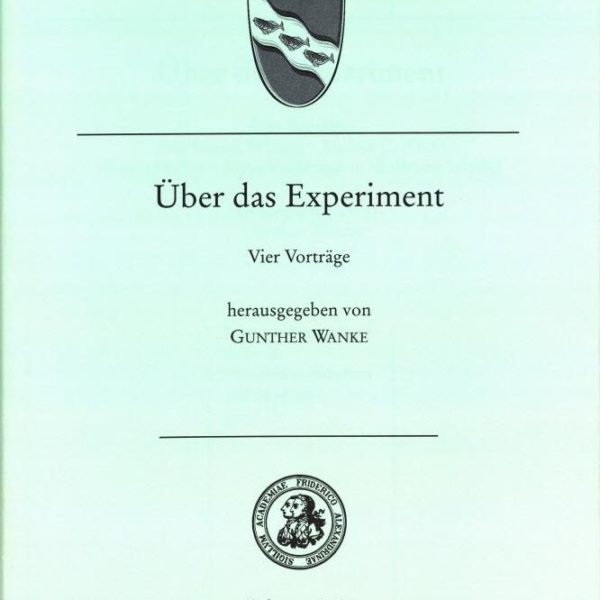 Über das Experiment