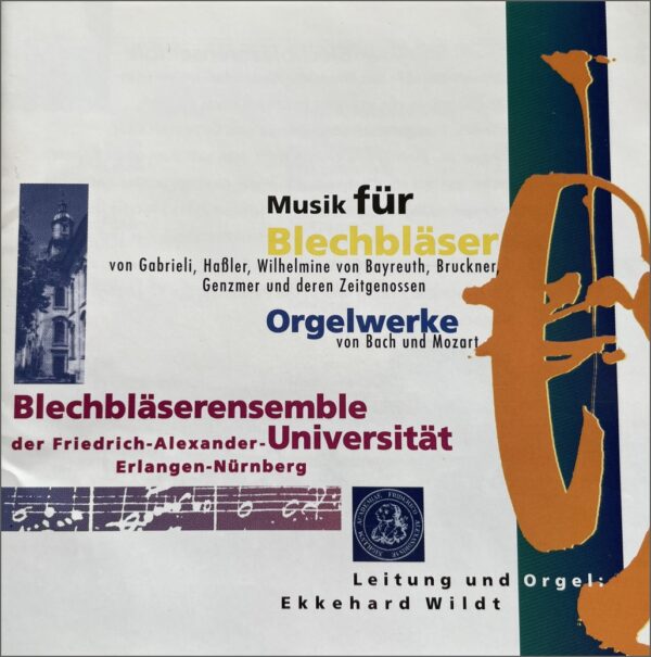 Titelbild CD Musik für Blechbläser