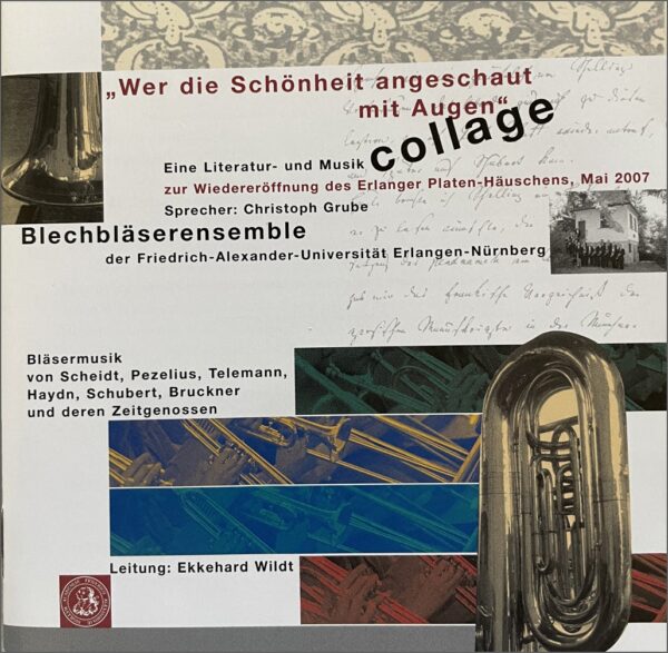 Titelbild CD Wer die Schönheit angeschaut mit Augen