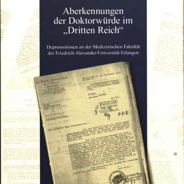 Aberkennungen der Doktorwürde im "Dritten Reich"