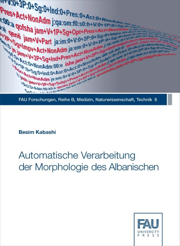 Titelbild Automatische Verarbeitung der Morphologie des Albanischen