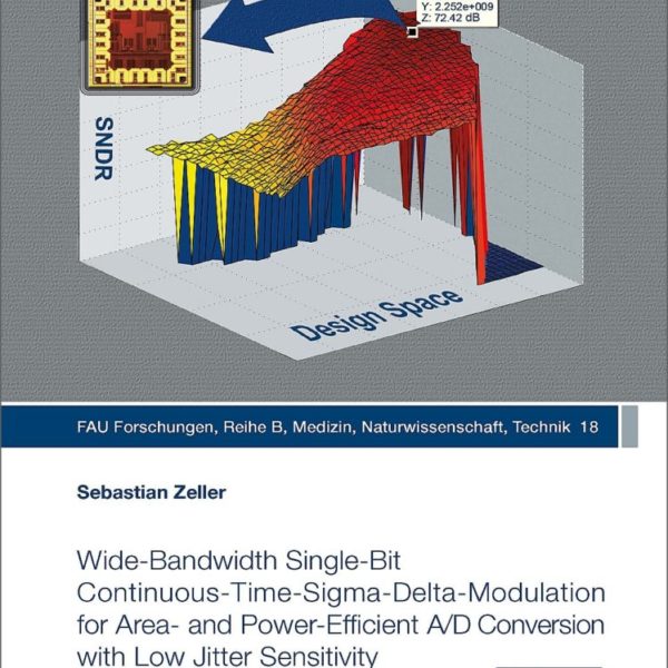 Wide-Bandwidth Single-Bit Continuous-Time-Sigma-Delta-Modulation for Area- and Power-Efficient A/D Conversion with Low Jitter Sensitivity