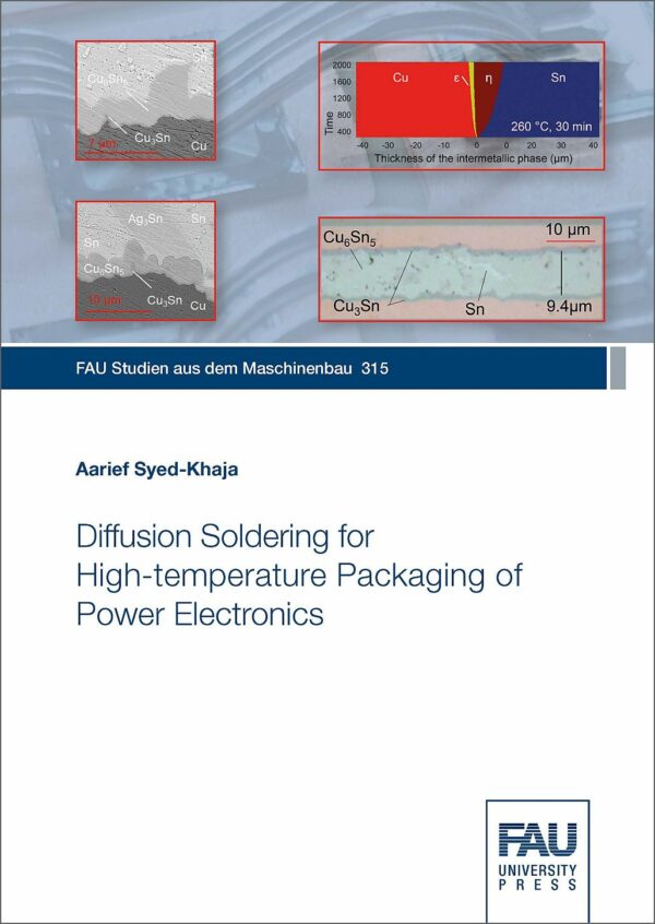 Titelbild Diffusion Soldering for the High-temperature Packaging of Power Electronics