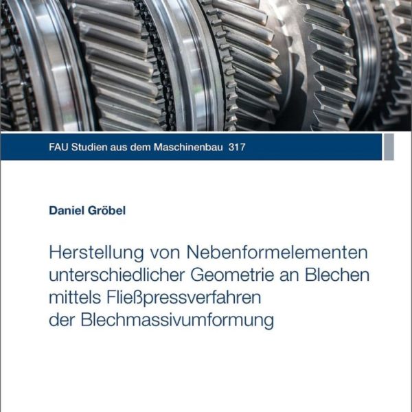 Herstellung von Nebenformelementen unterschiedlicher Geometrie an Blechen mittels Fließpressverfahren der Blechmassivumformung