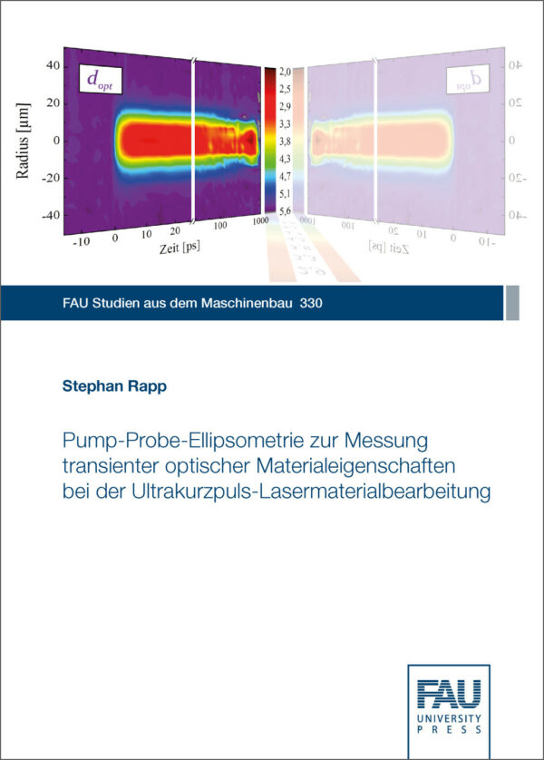 titelbild Pump-Probe-Ellipsometrie zur Messung transienter optischer Materialeigenschaften bei der Ultrakurzpuls-Lasermaterialbearbeitung