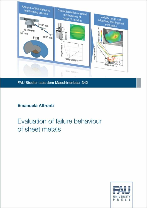 Titelbild Evaluation of failure behaviour of sheet metals