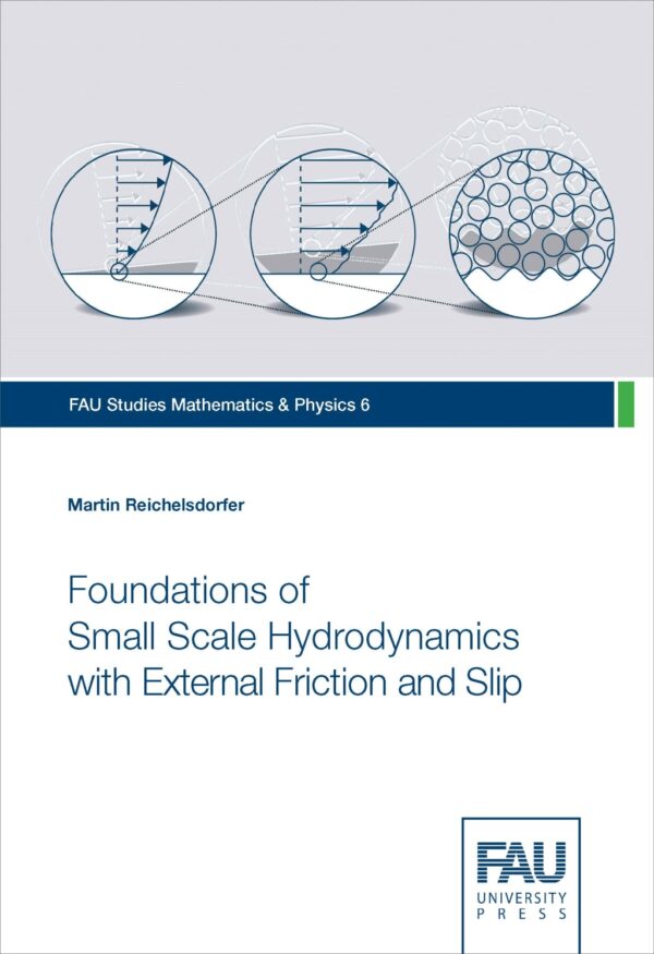 Titelbild Foundations of Small Scale Hydrodynamics with External Friction and Slip