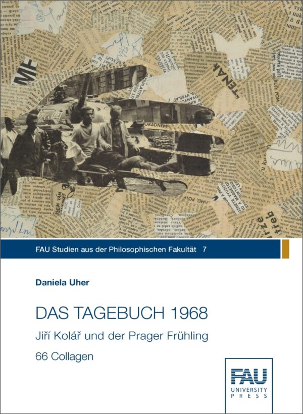 Titelbild DAS TAGEBUCH 1968. Jiří Kolář und der Prager Frühling