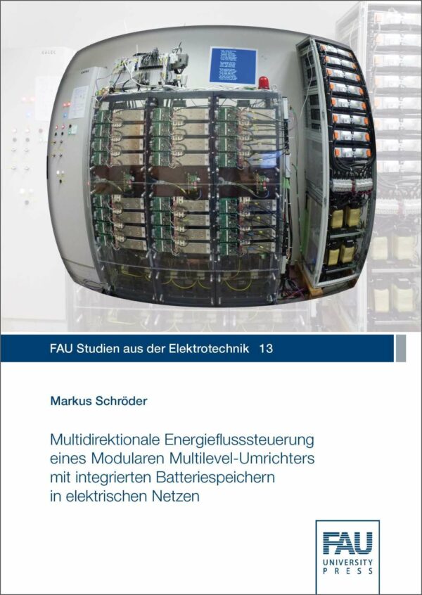 Titelbild Multidirektionale Energieflusssteuerung eines Modularen Multilevel-Umrichters mit integrierten Batteriespeichern in elektrischen Netzen