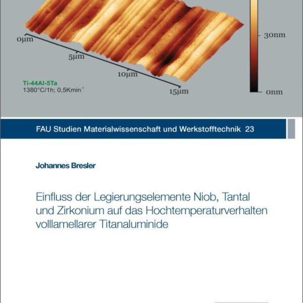 Einfluss der Legierungselemente Niob, Tantal und Zirkonium auf das Hochtemperaturverhalten volllamellarer Titanaluminide