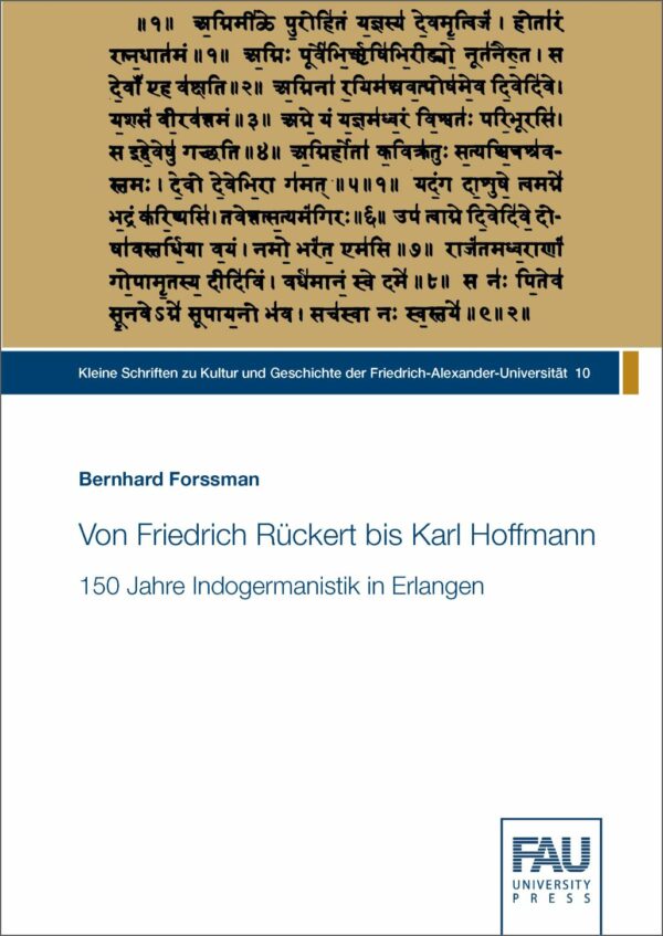 Titelbild Von Friedrich Rückert bis Karl Hoffmann