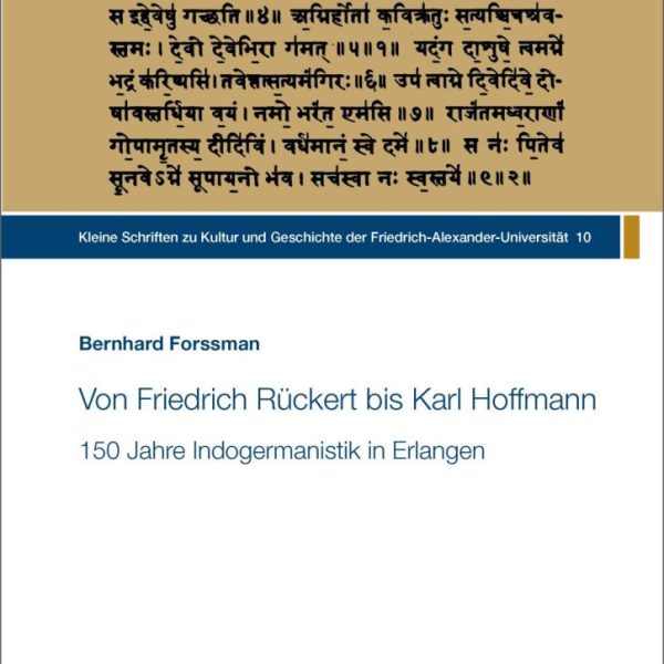 Von Friedrich Rückert bis Karl Hoffmann