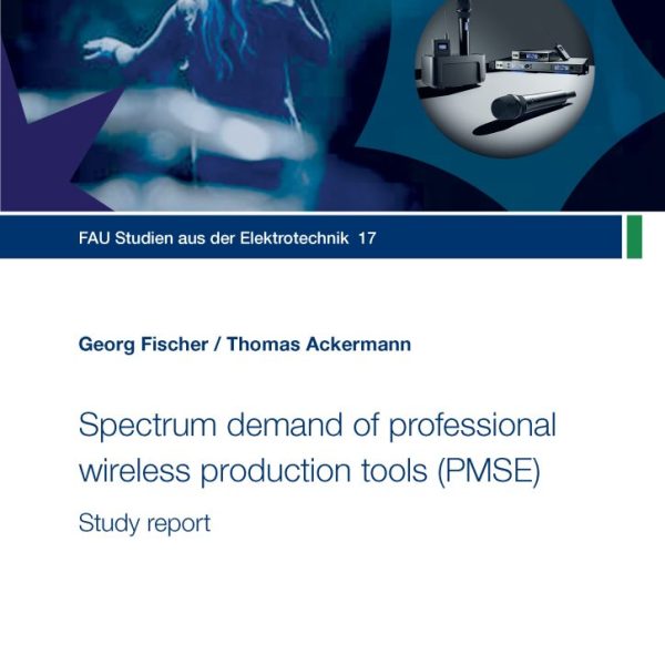 Spectrum demand of professional wireless production tools (PMSE)