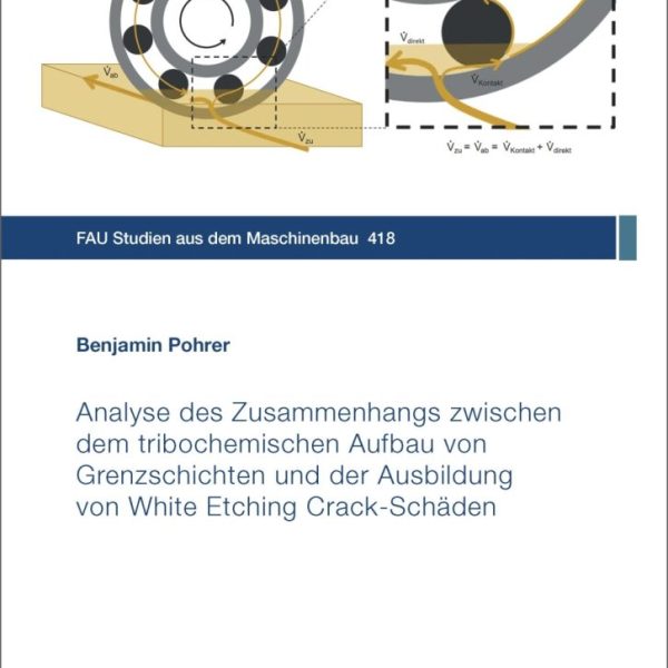 Analyse des Zusammenhangs zwischen dem tribochemischen Aufbau von Grenzschichten und der Ausbildung von White Etching Crack-Schäden