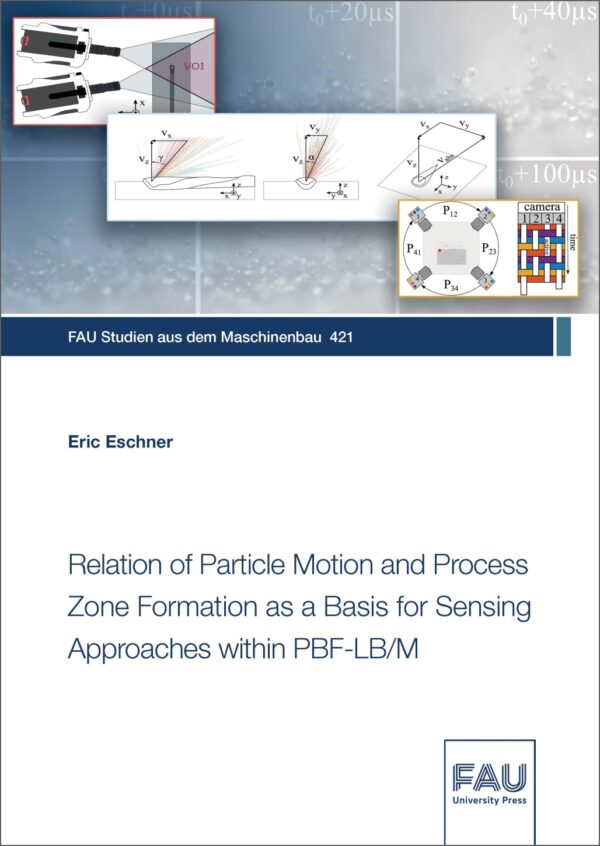 Titelbild Relation of Particle Motion and Process Zone Formation as a Basis for Sensing Approaches within PBF-LB/M