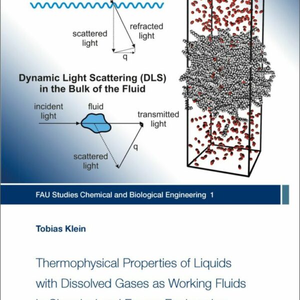 Thermophysical Properties of Liquids with Dissolved Gases as Working Fluids in Chemical and Energy Engineering