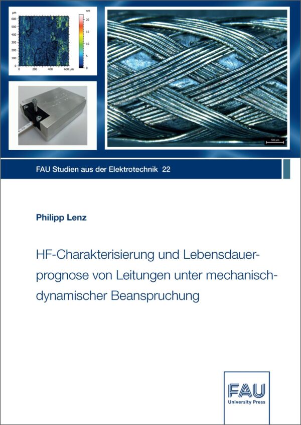 Cover zu HF-Charakterisierung und Lebensdauerprognose von Leitungen unter mechanisch-dynamischer Beanspruchung