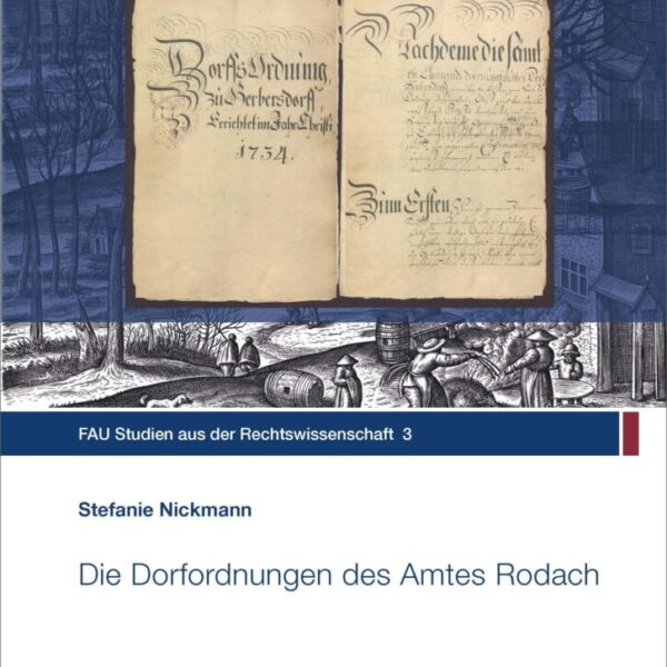 9783961478385 Die Dorfordnungen des Amtes Rodach